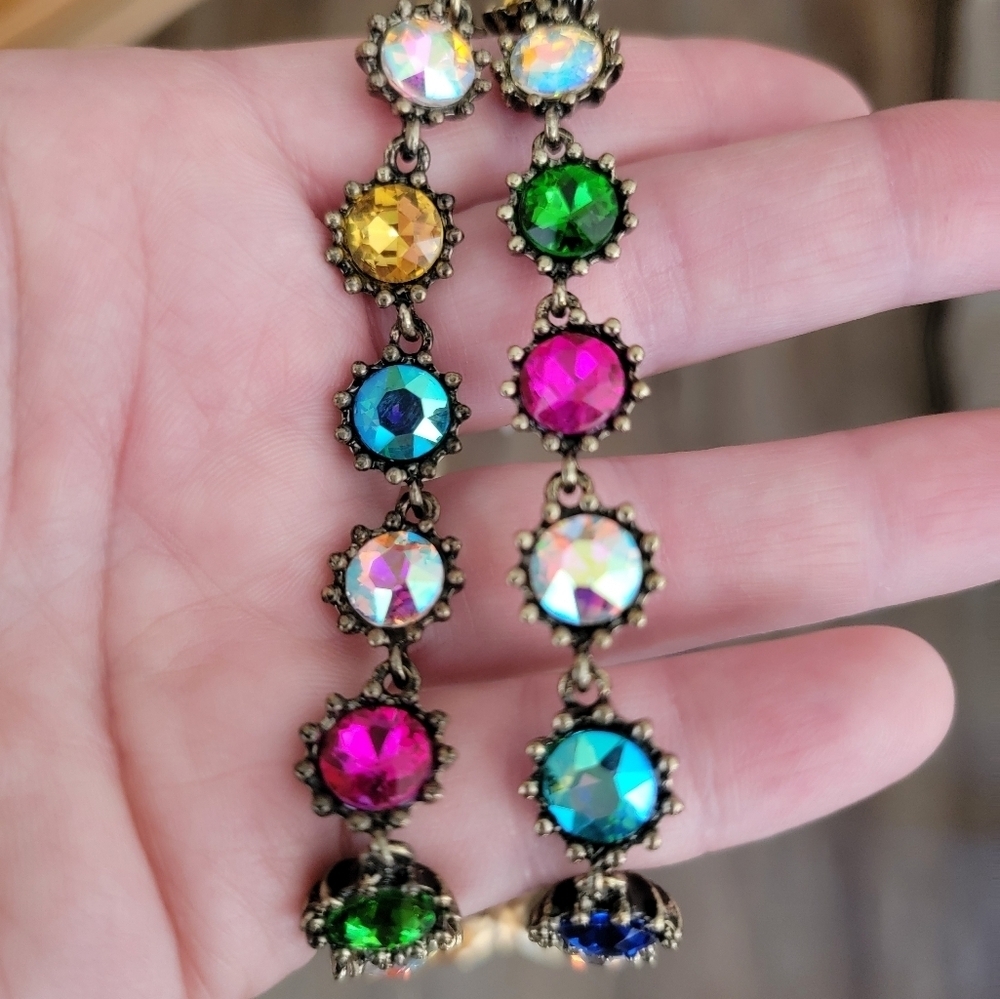 Betsey Johnson Necklace Anchor Crystal NWT #2381 - Picture 12 of 12
